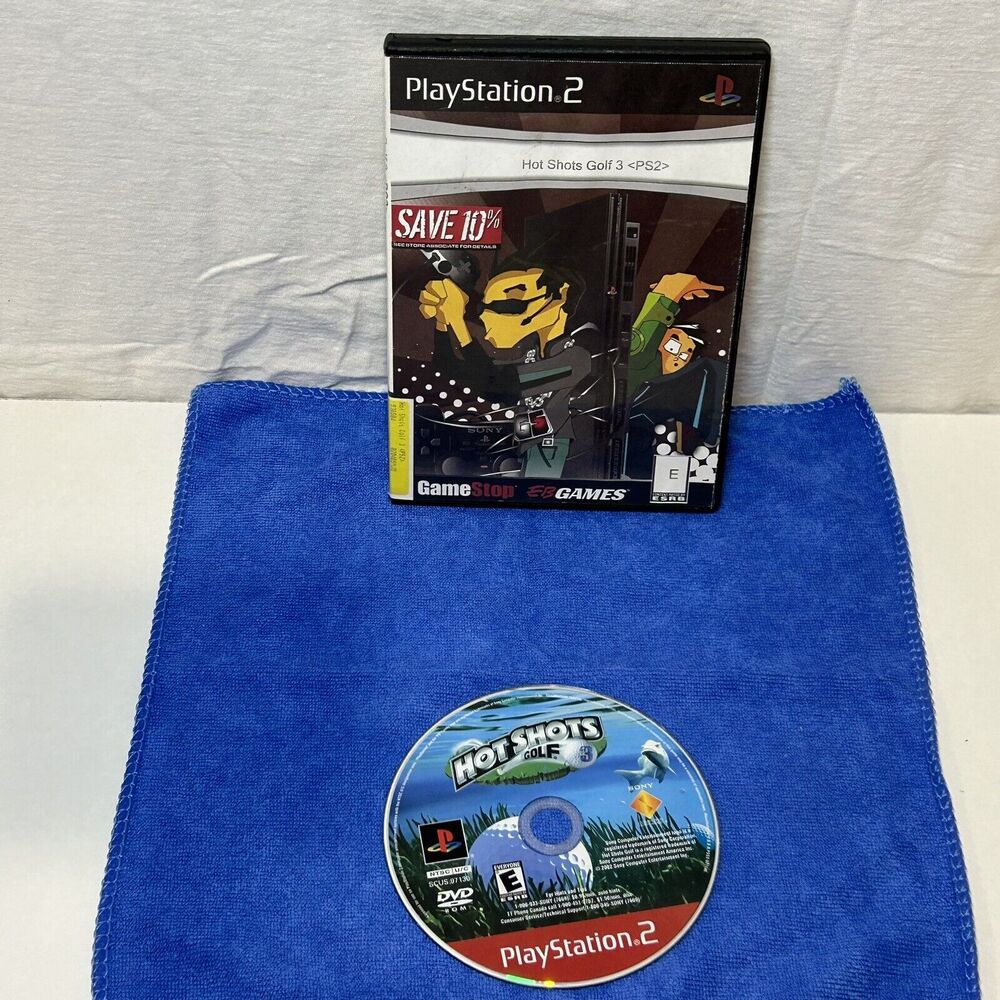 Hot Shots Golf 3 (Sony PlayStation 2, 2003) Sports Golfing Video Game No Manual